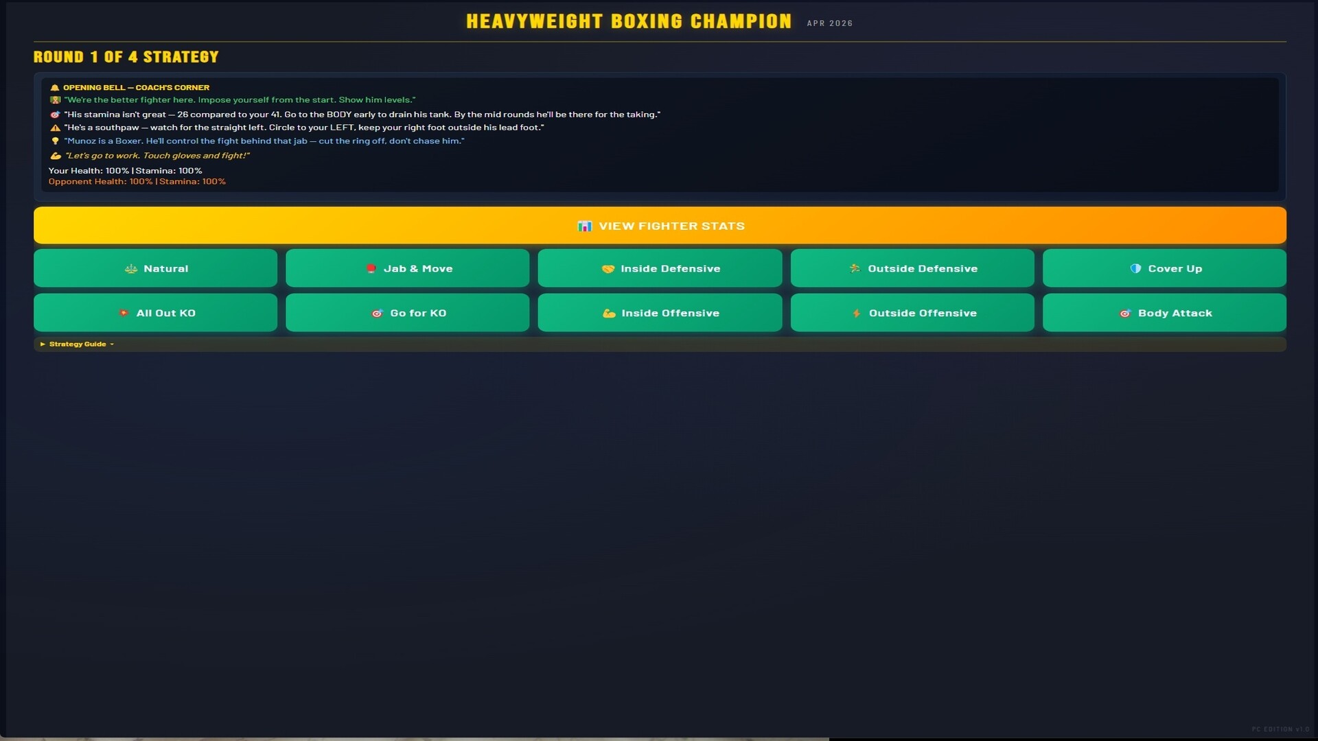 Sim: Heavyweight Boxing Champion