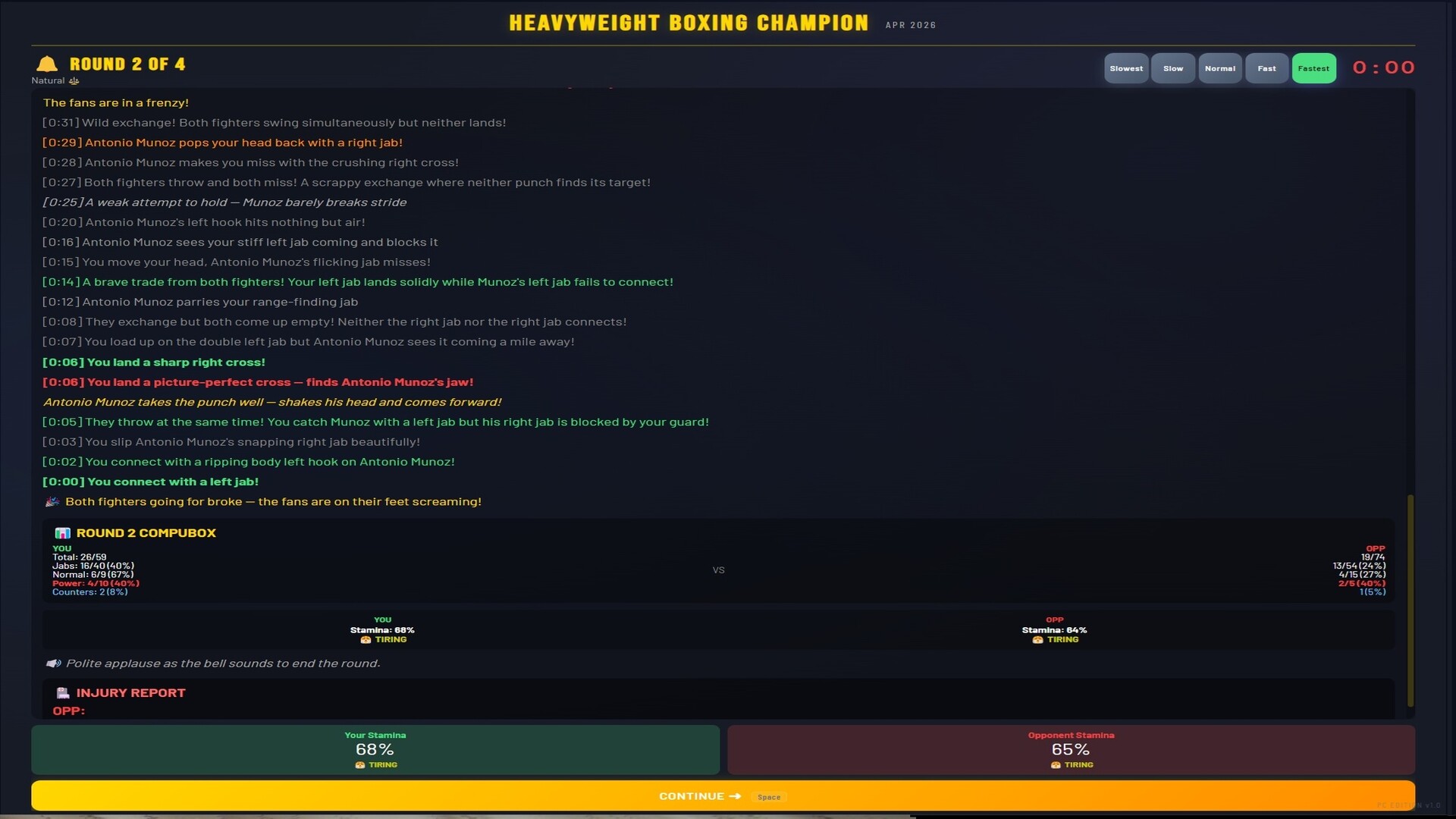 Sim: Heavyweight Boxing Champion