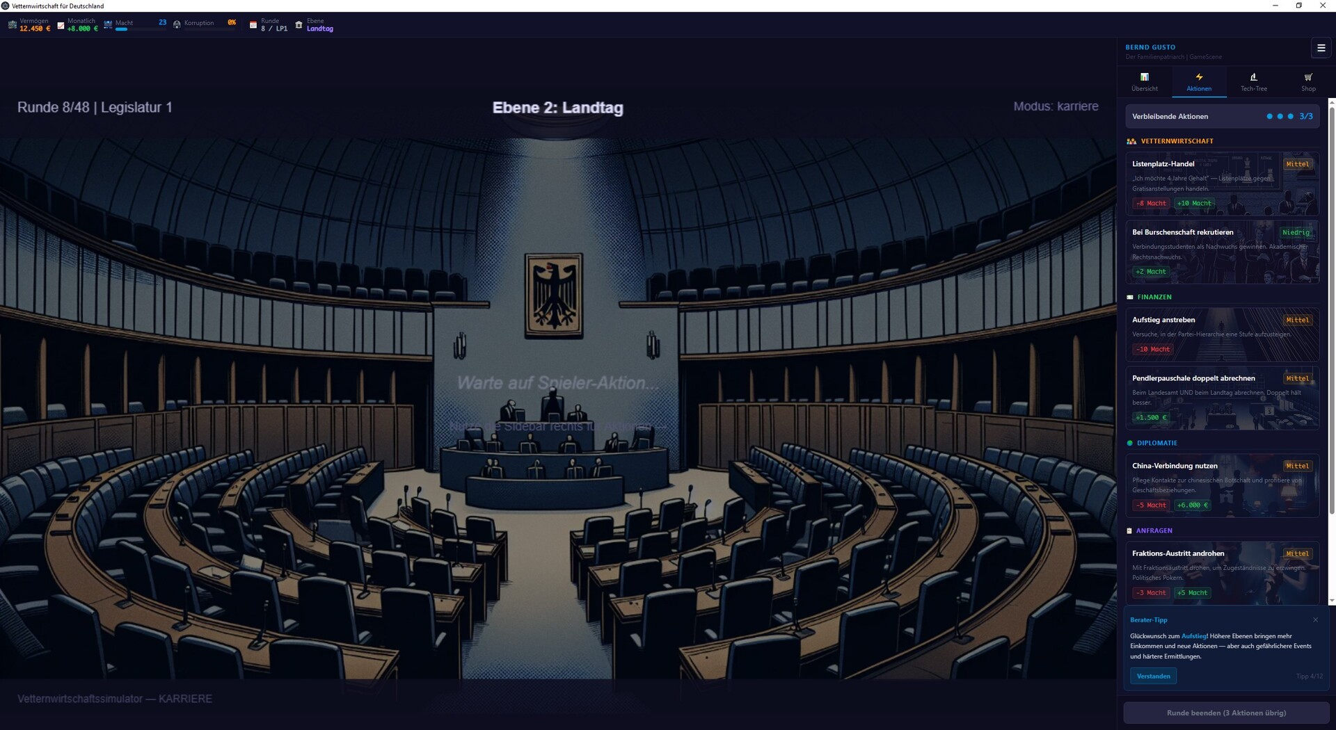 Nepotism for Germany