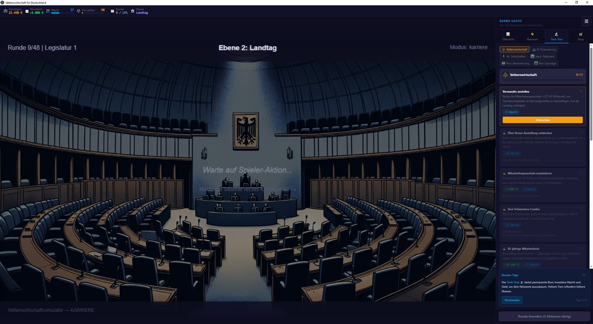 Nepotism for Germany