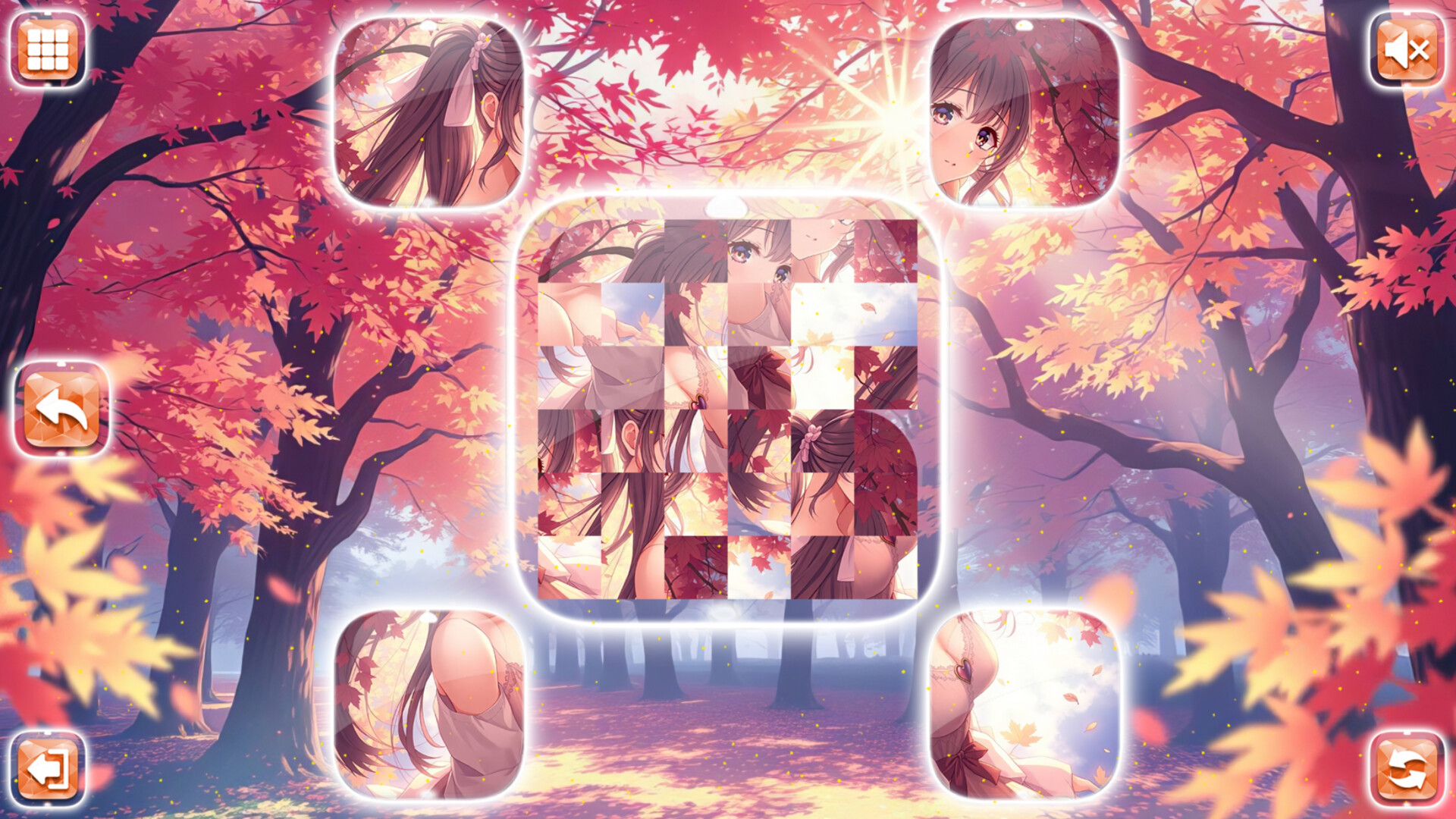 Lovely Anime Puzzle: Autumn