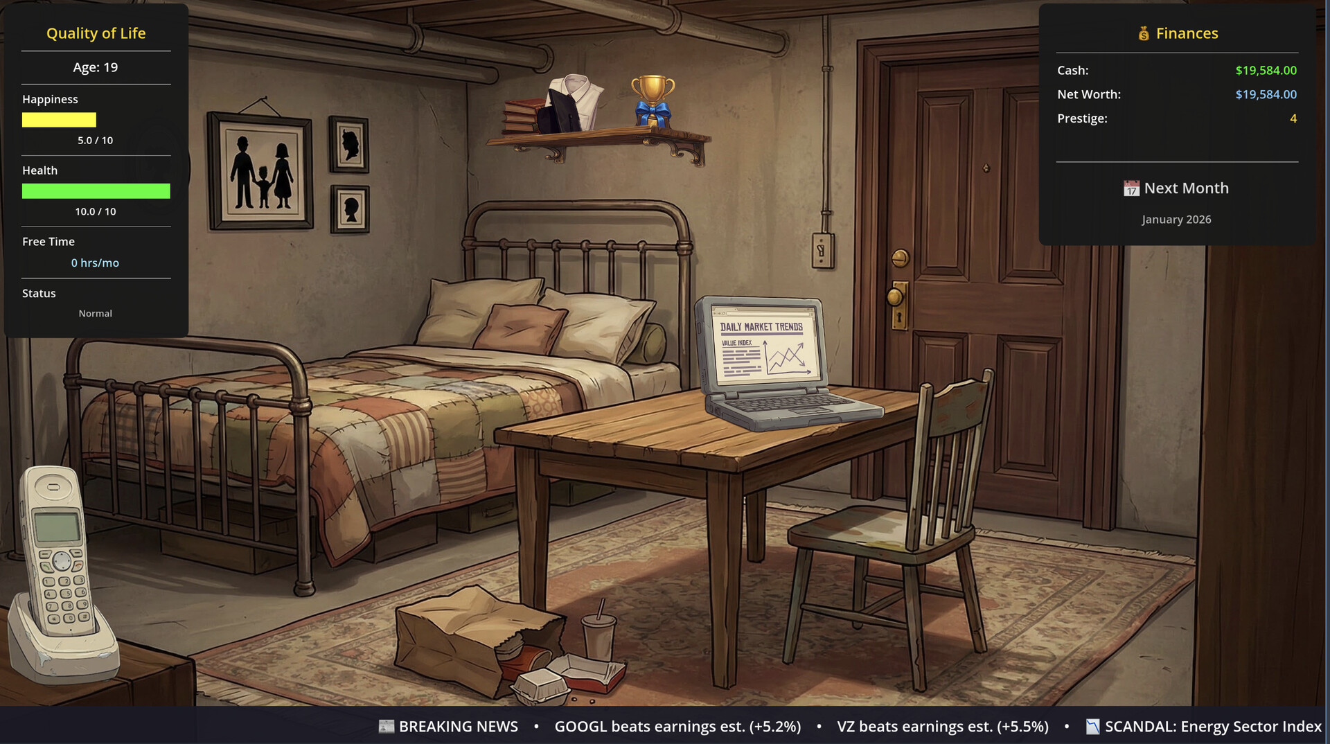 Self Made: Investment Life Sim