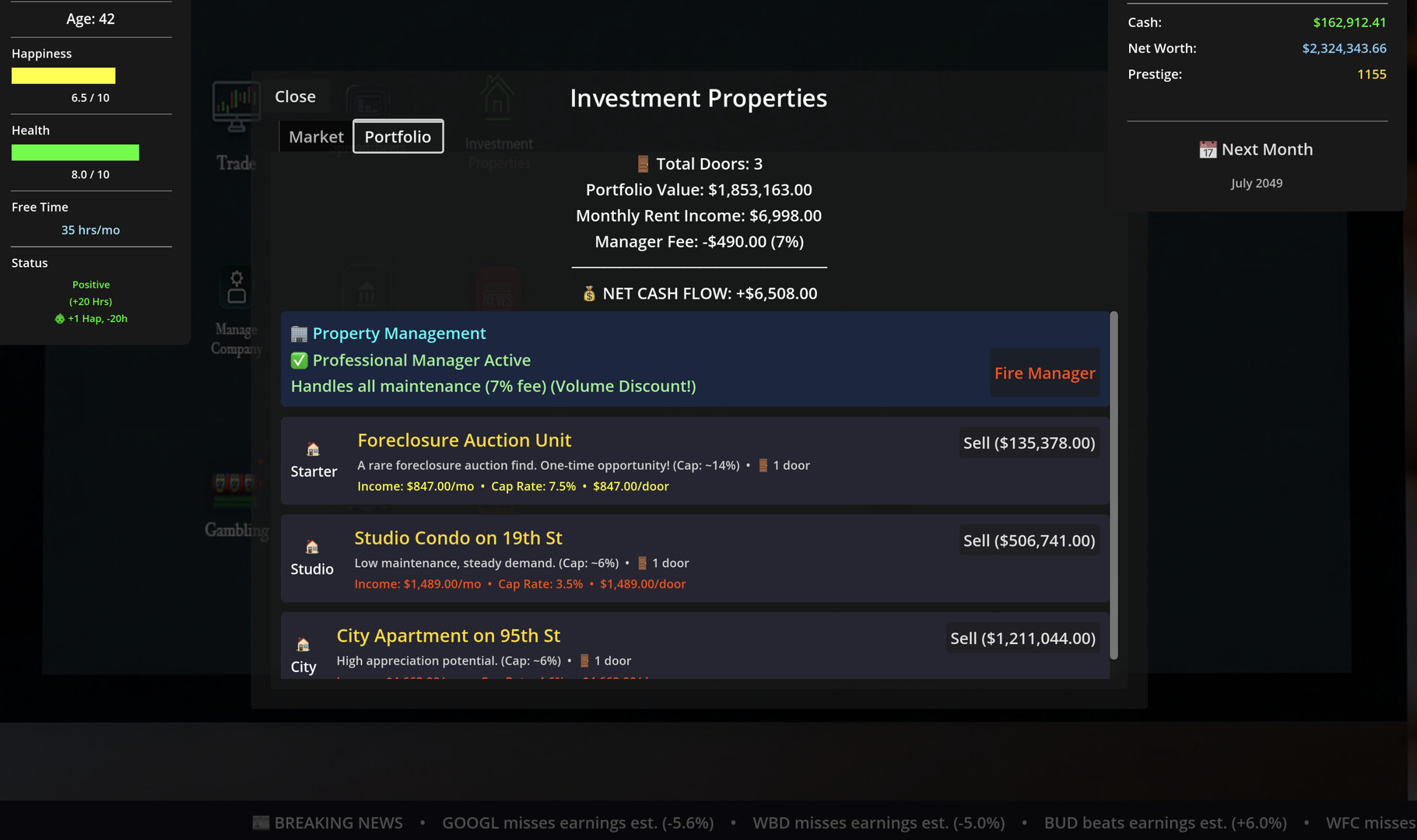 Self Made: Investment Life Sim