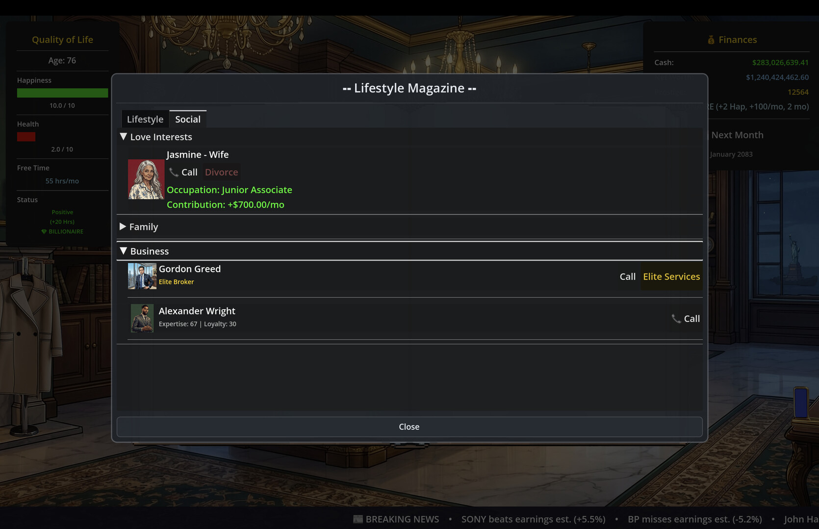 Self Made: Investment Life Sim