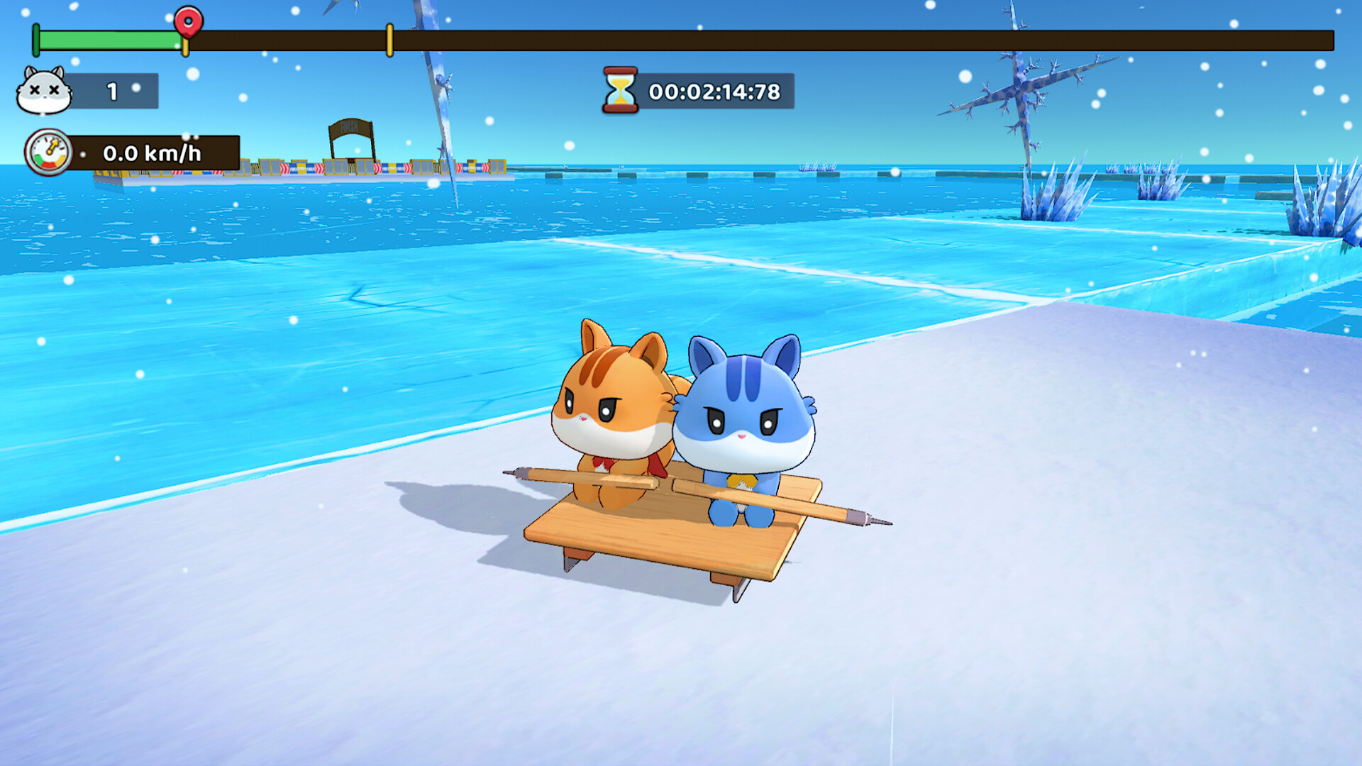 Skidddddd: Tori’s Frozen Racing