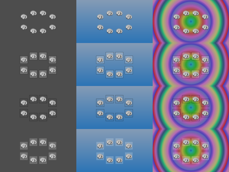 Chromatic Dragon Pattern Perception