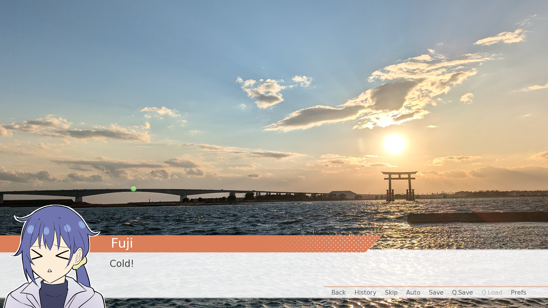 Sunset Before New Year