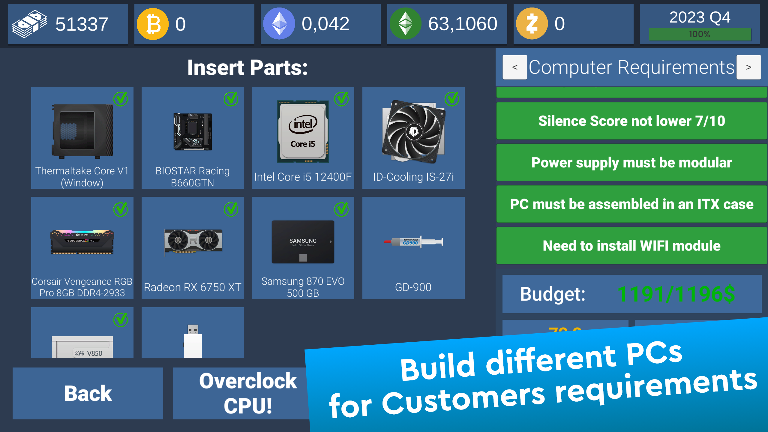 PC Creator Simulator
