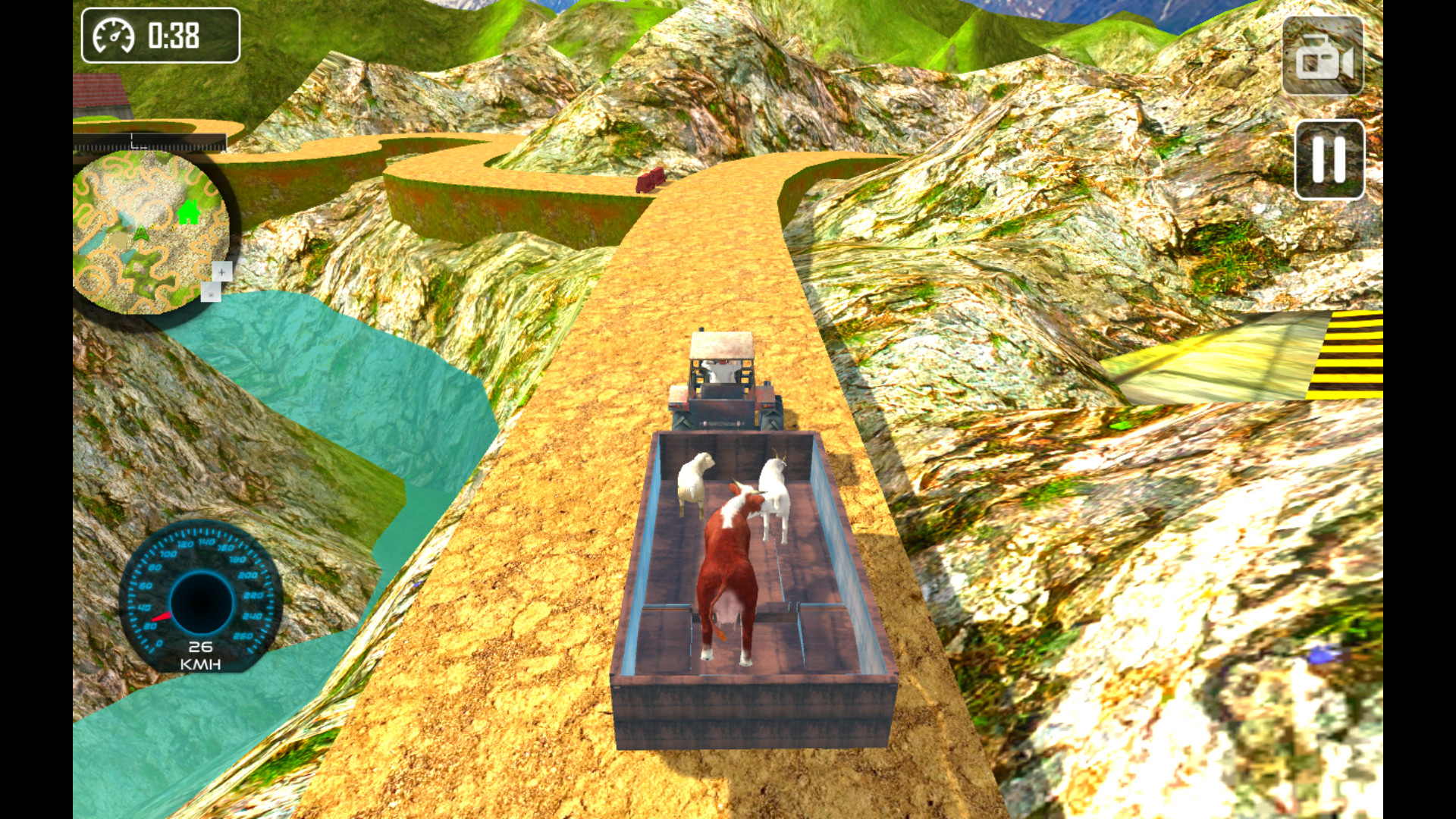 Tractor Cargo Driving Simulator