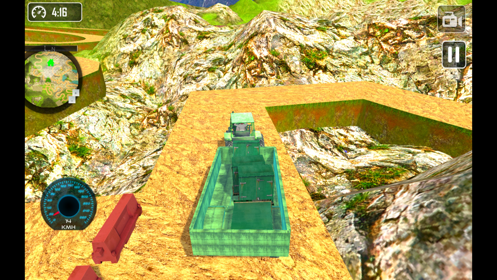 Tractor Cargo Driving Simulator