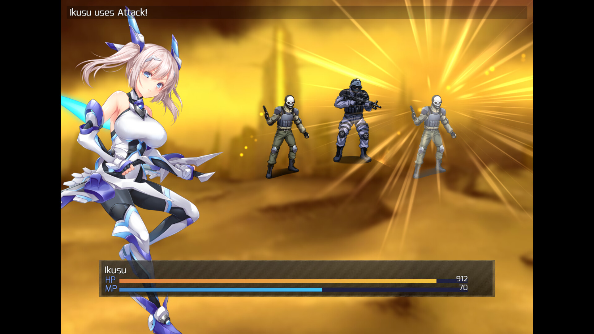 Radiance of Annihilation: Disorder Eclipse