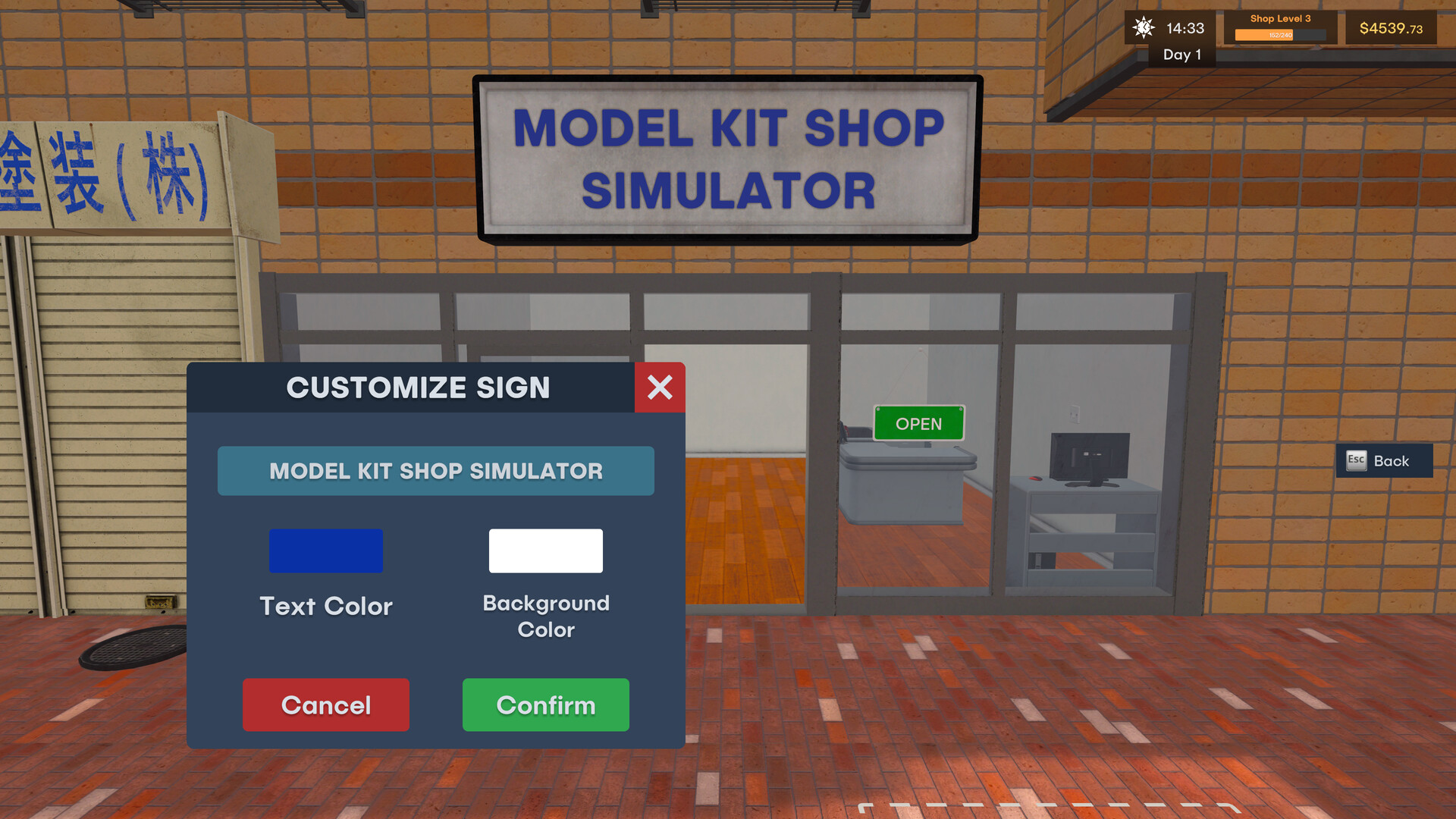 Model Kit Shop Simulator