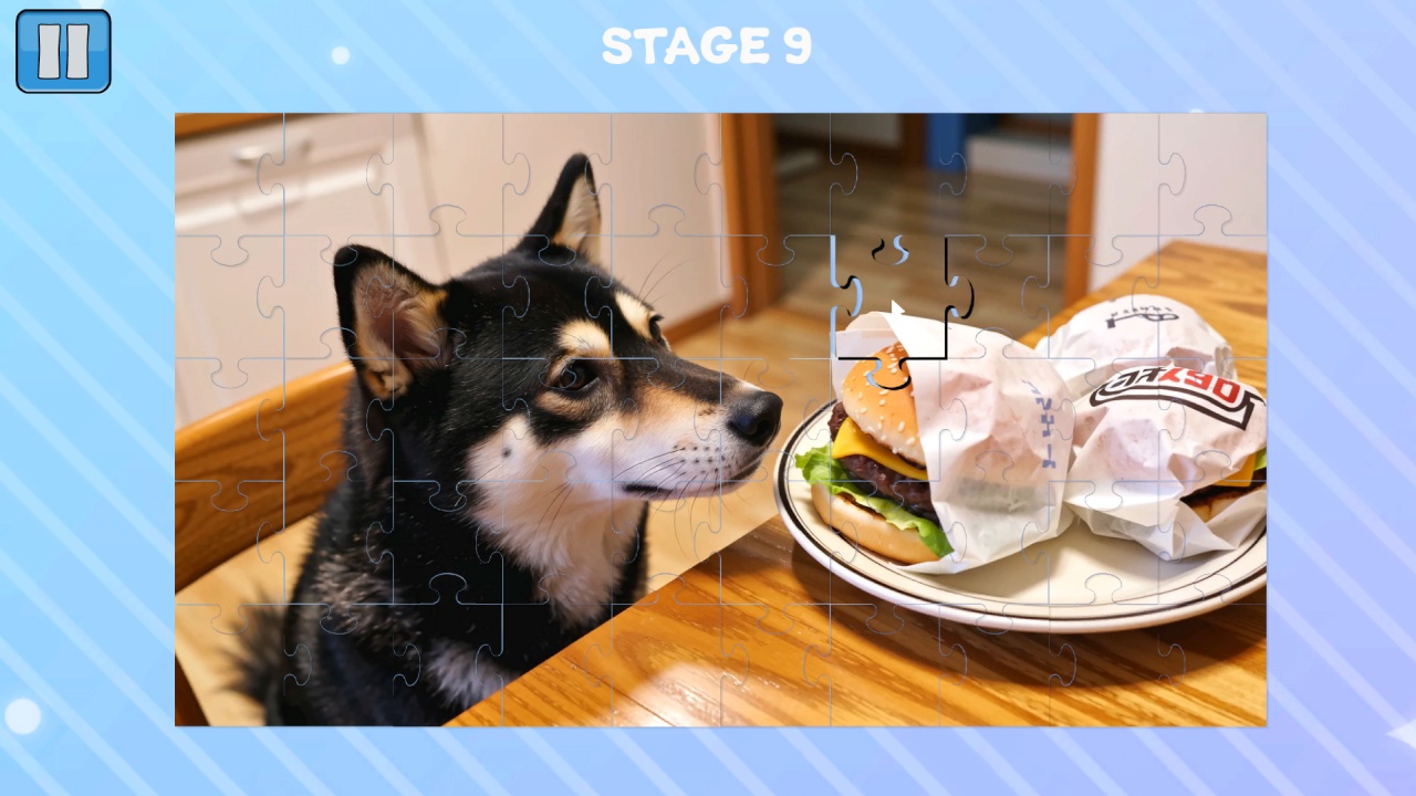 Dog Jigsaw from Japan