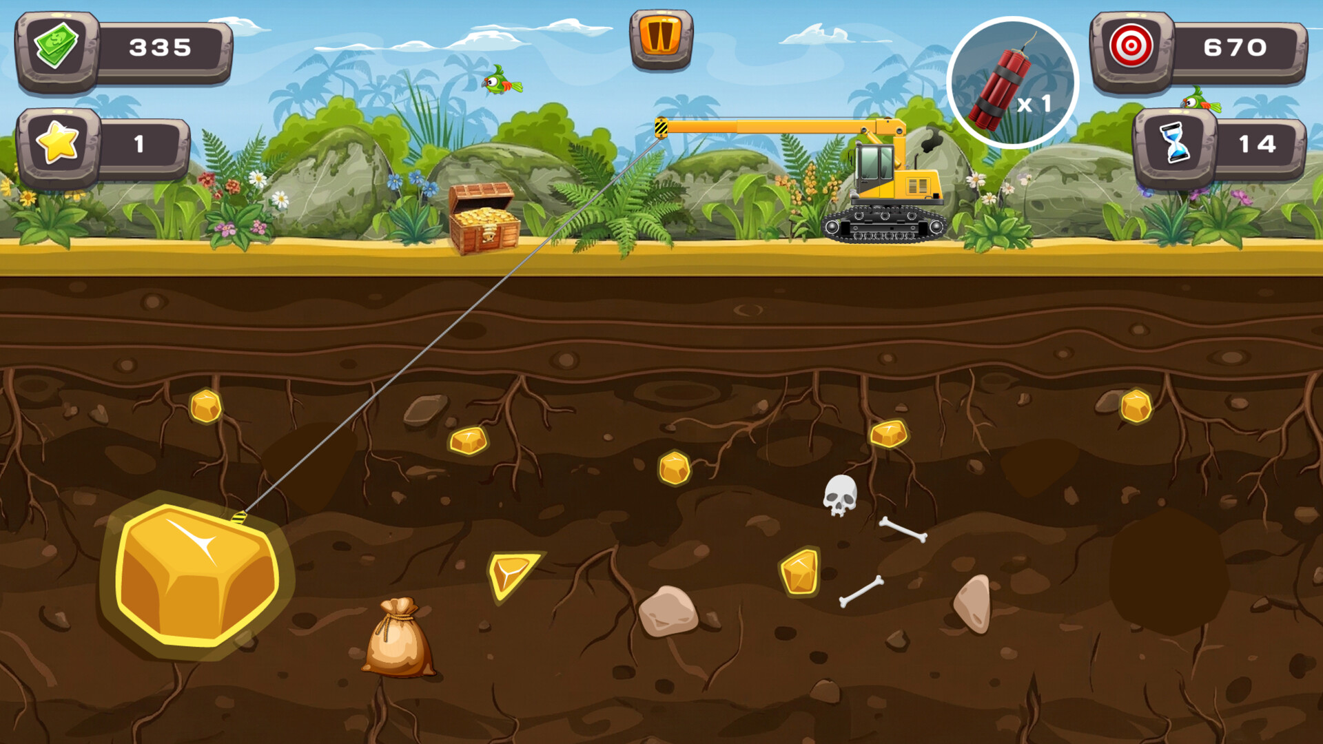 Treasure Blast Quest