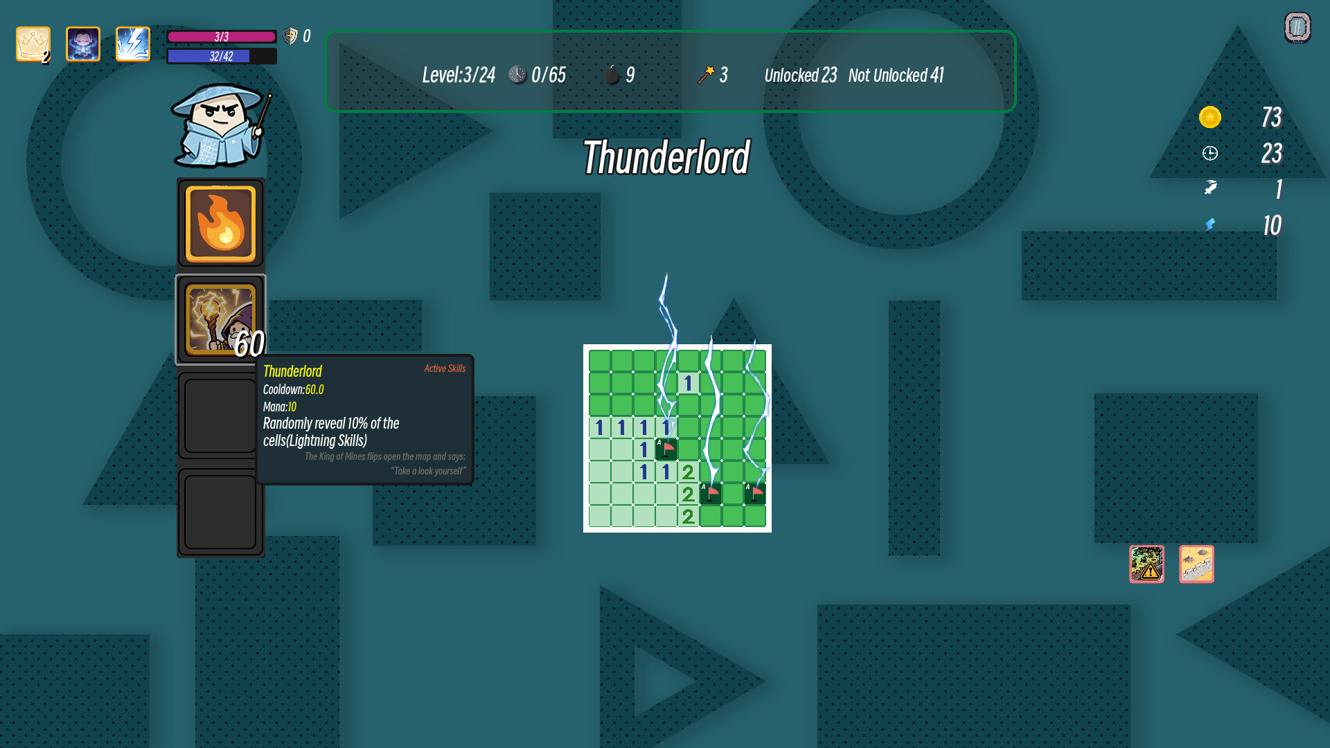 Fast Mine Sweeping: Skill Awakening