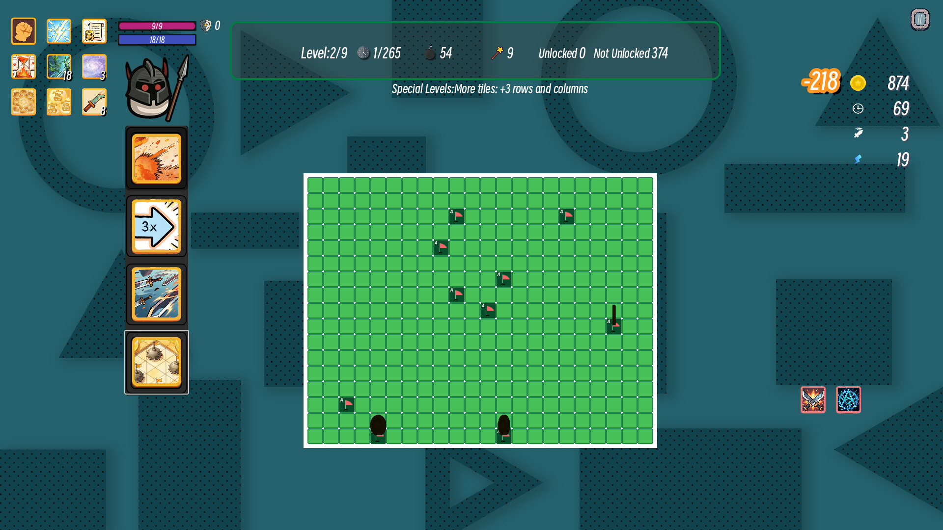 Fast Mine Sweeping: Skill Awakening