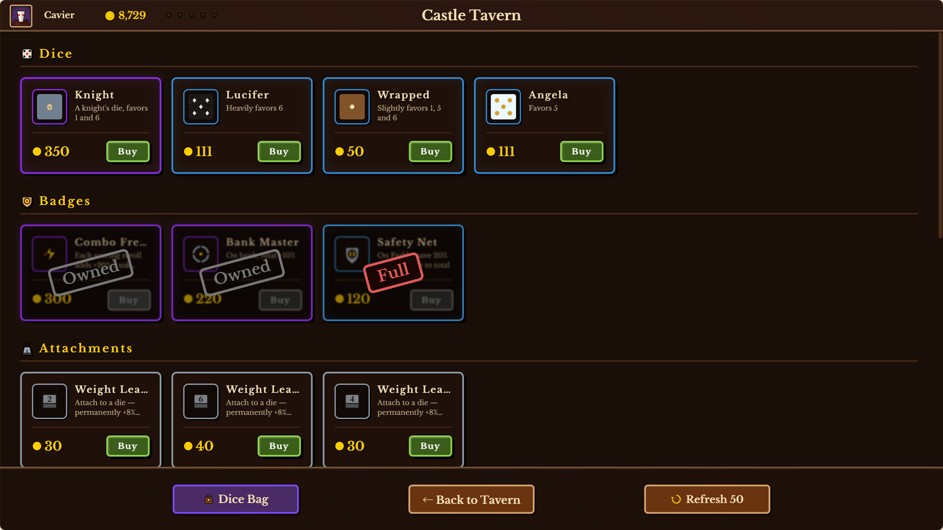 Dice Tavern: Farkle Roguelike