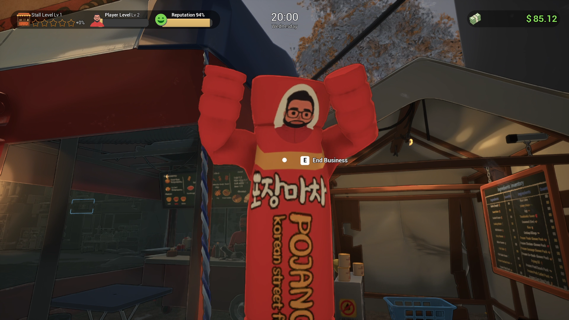 Pojangmacha: Korean Street Food Management Simulator