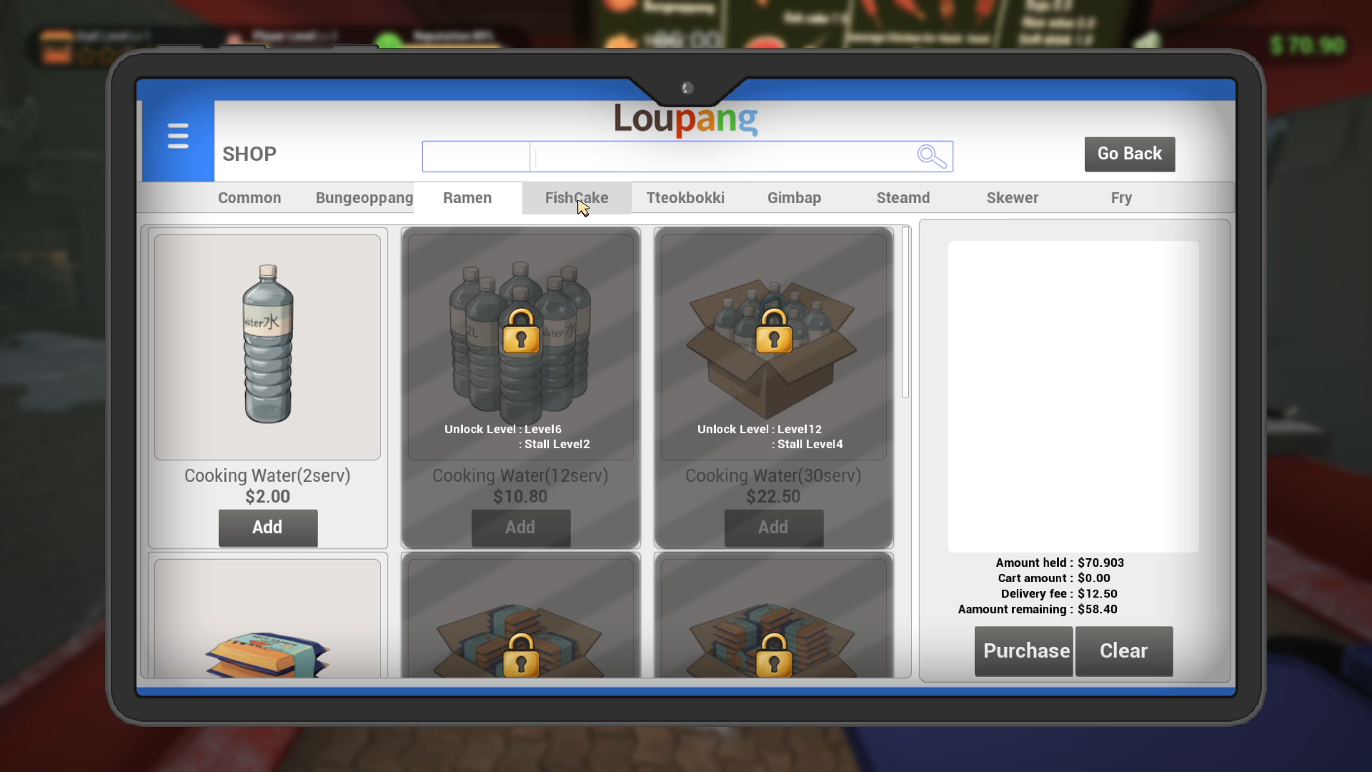 Pojangmacha: Korean Street Food Management Simulator