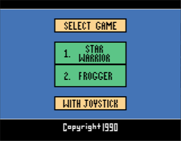 2 Pak Special: Star Warrior/Frogger