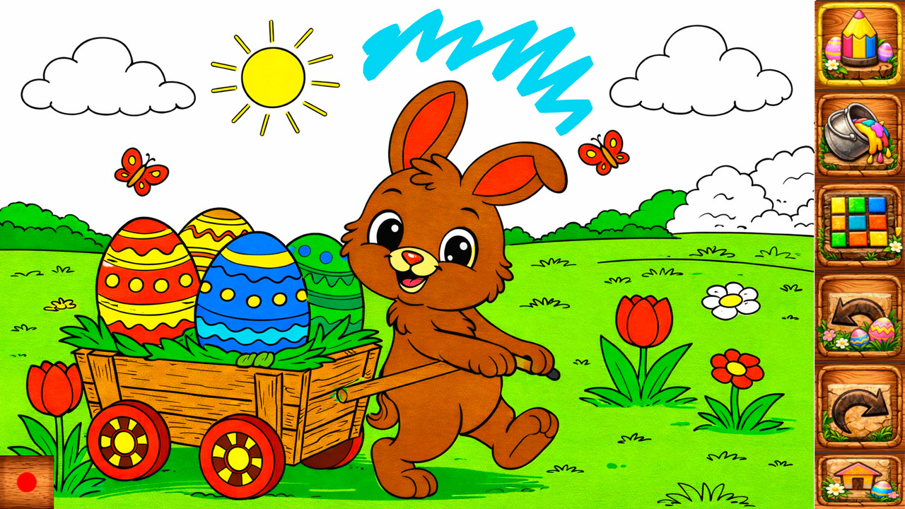 Easter Coloring Book for Kids &amp; Toddlers