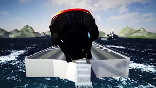 Hyper Cars Ramp Crash