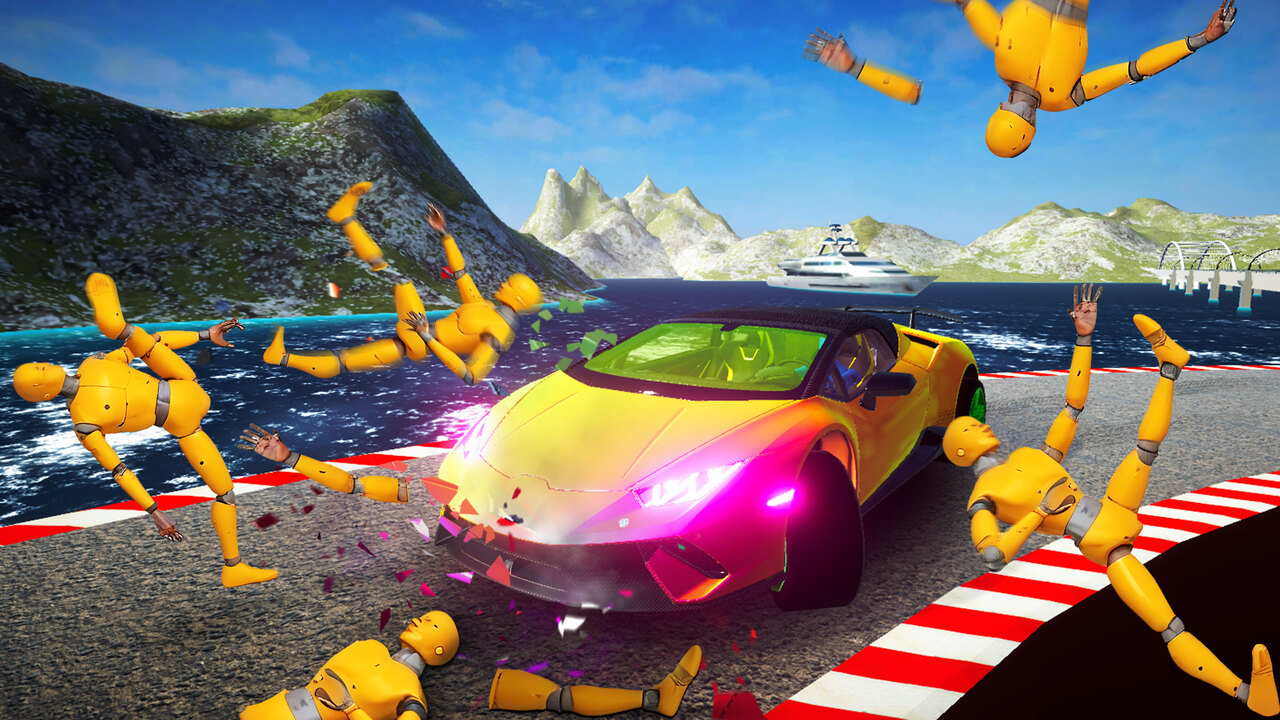 Hyper Cars Ramp Crash