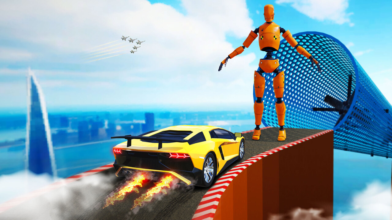 Hyper Cars Ramp Crash