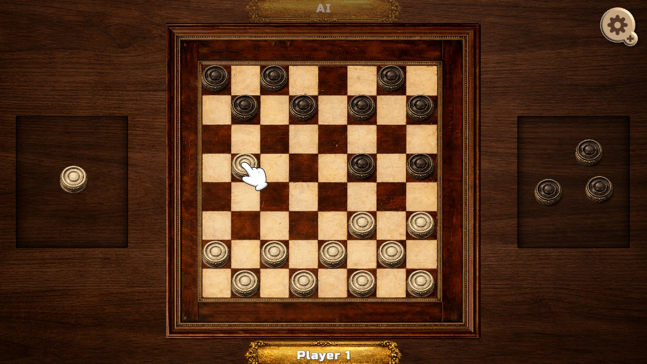Antique Checkers