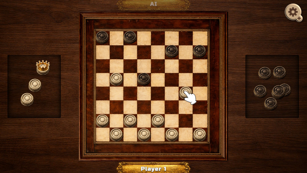 Antique Checkers