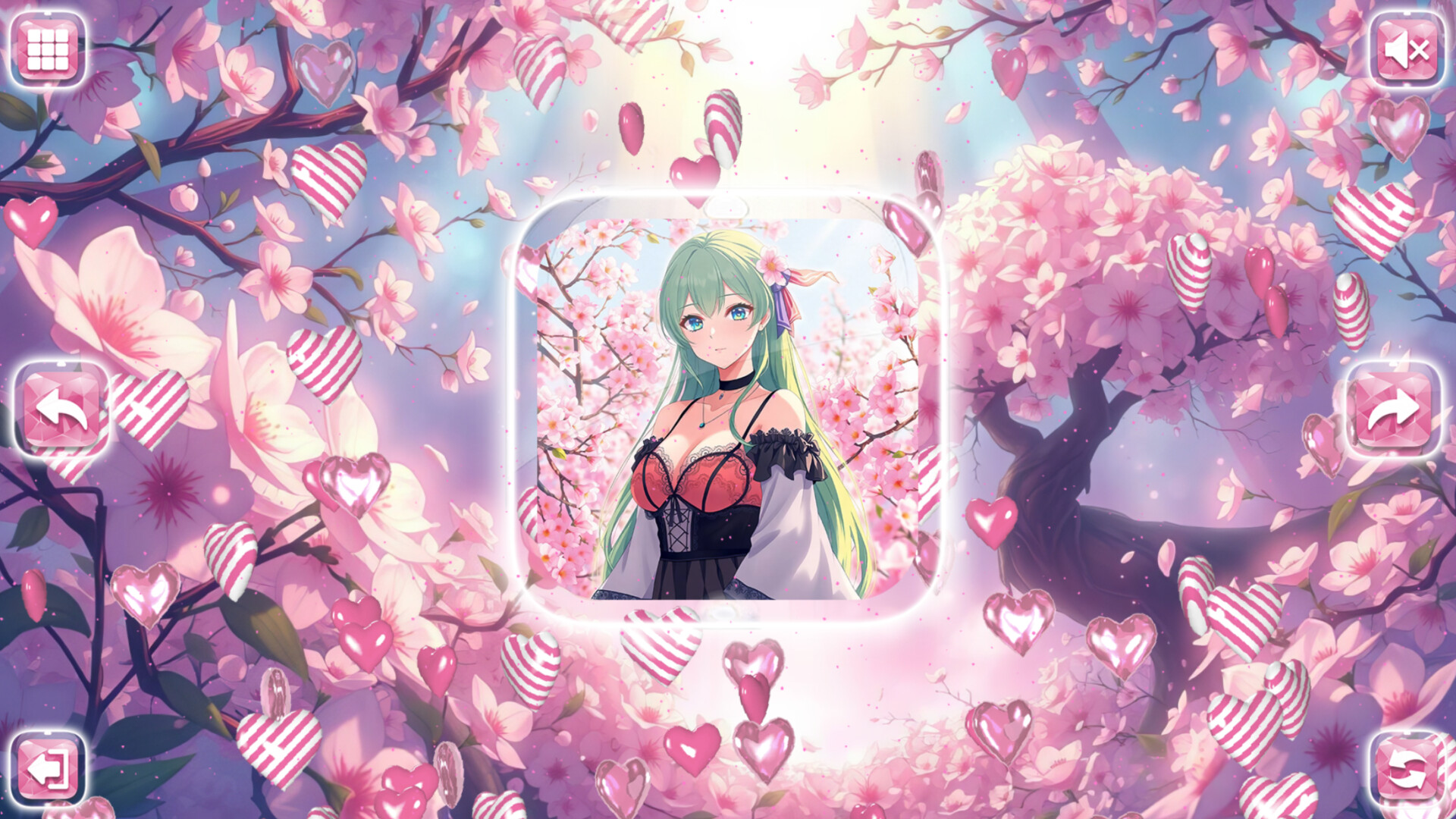 Lovely Anime Puzzle: Spring