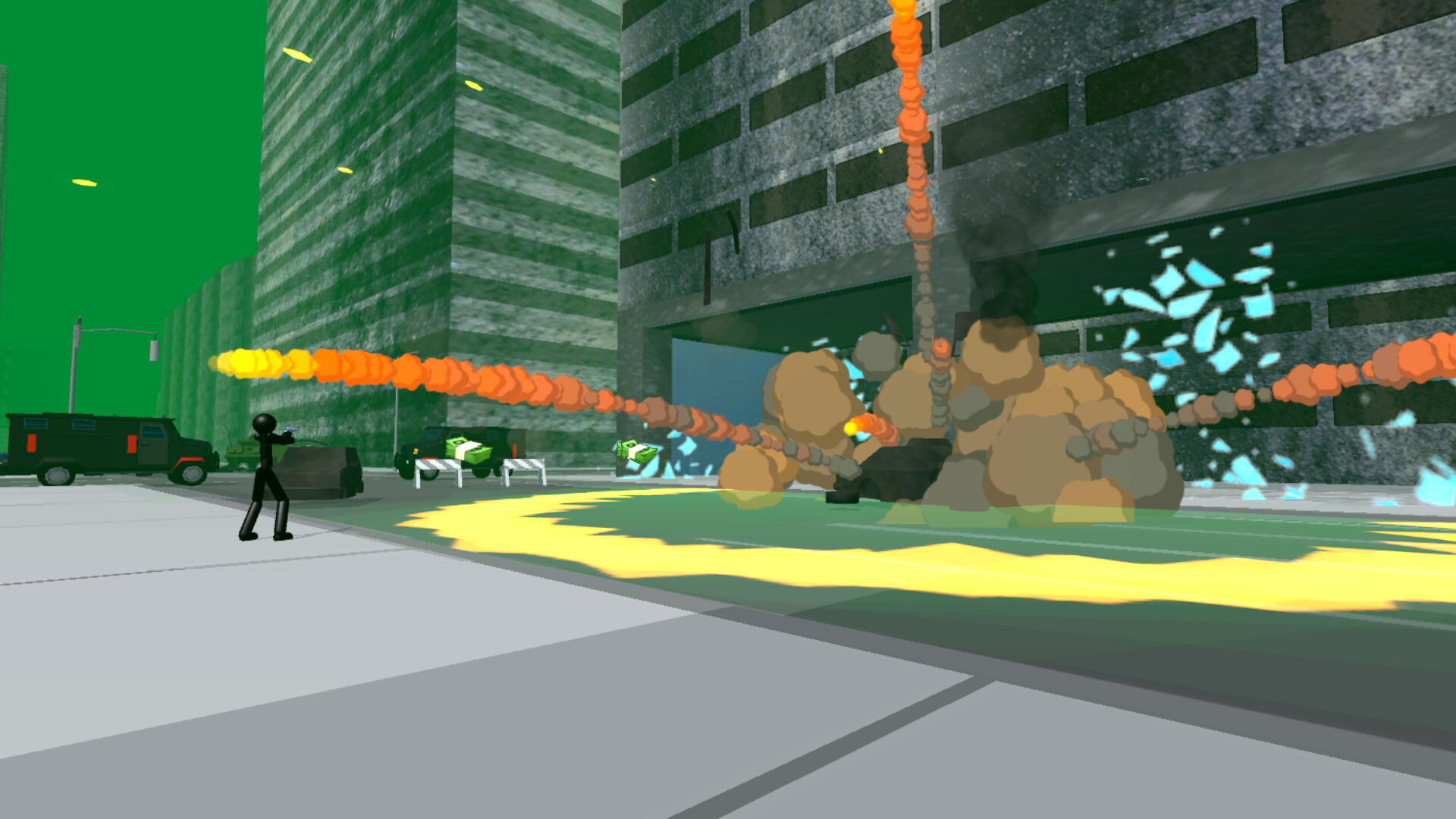 Stickman Zombie Shooting 3D