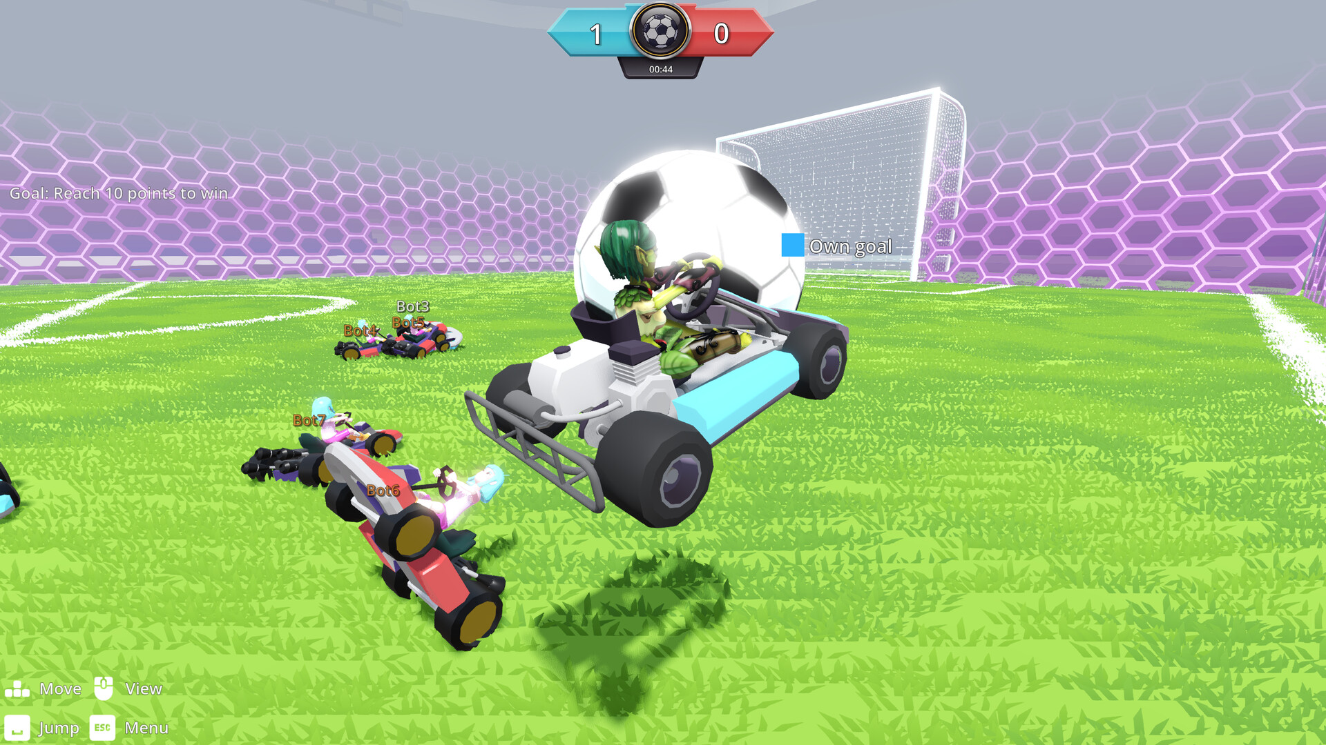 Kart Soccer Party