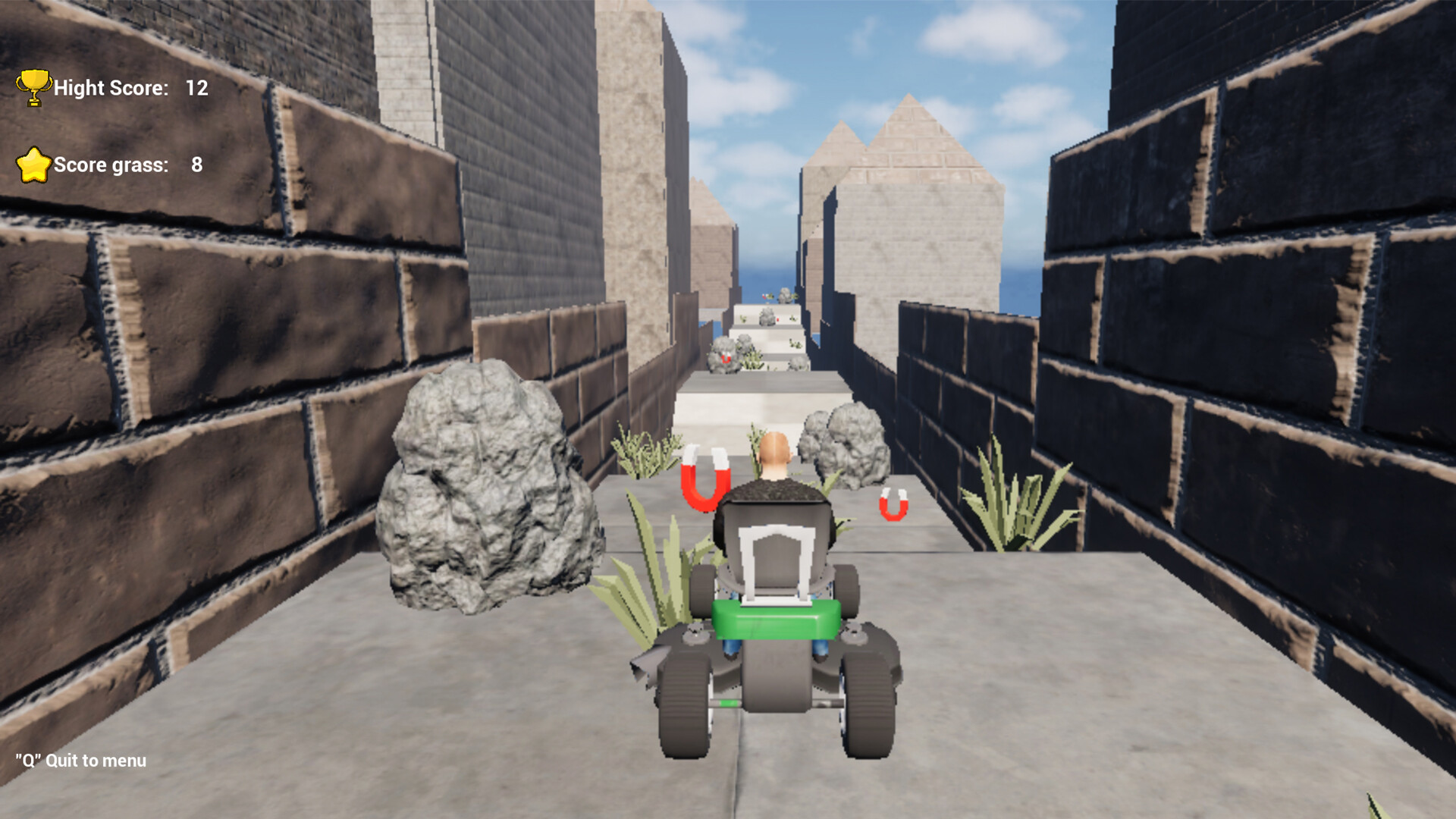 Lawnmower Runner