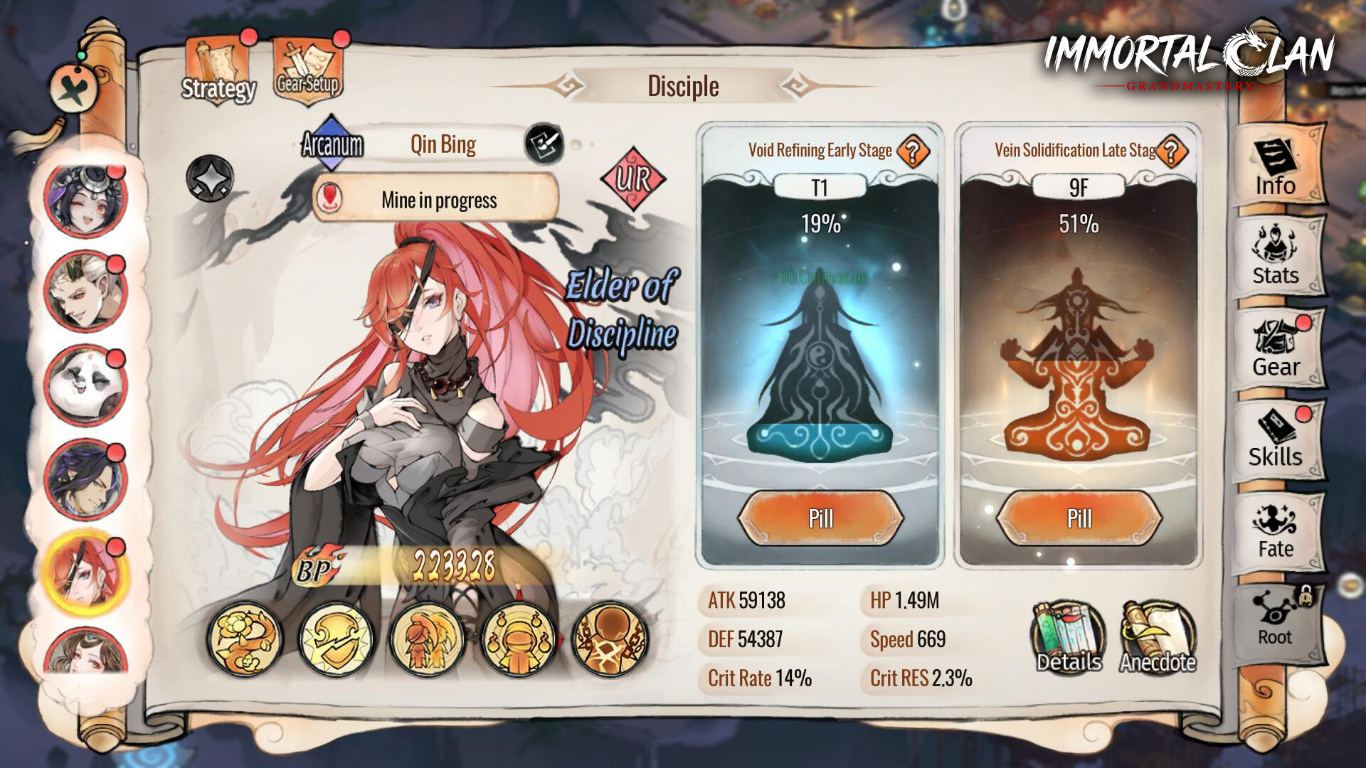 Immortal Clan: Grandmastery