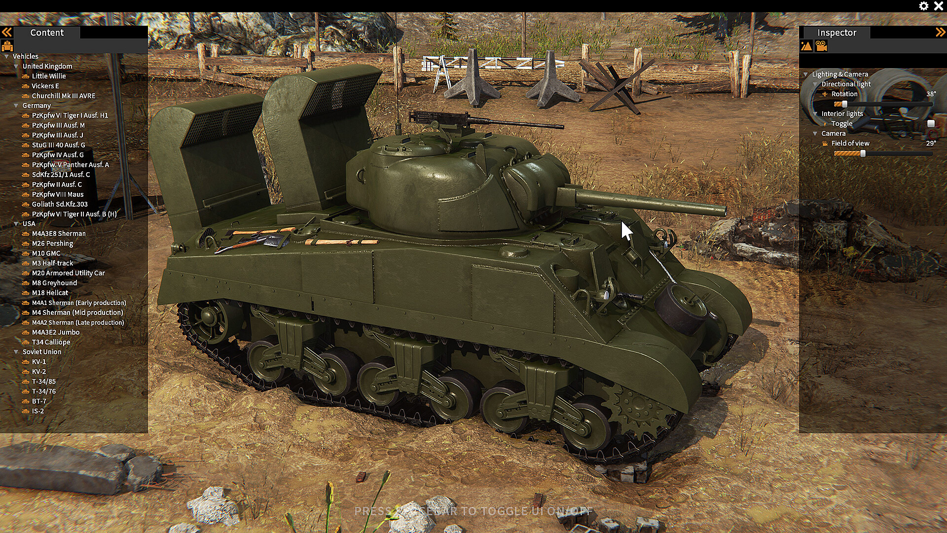 Tank Mechanic Simulator: Shermans DLC