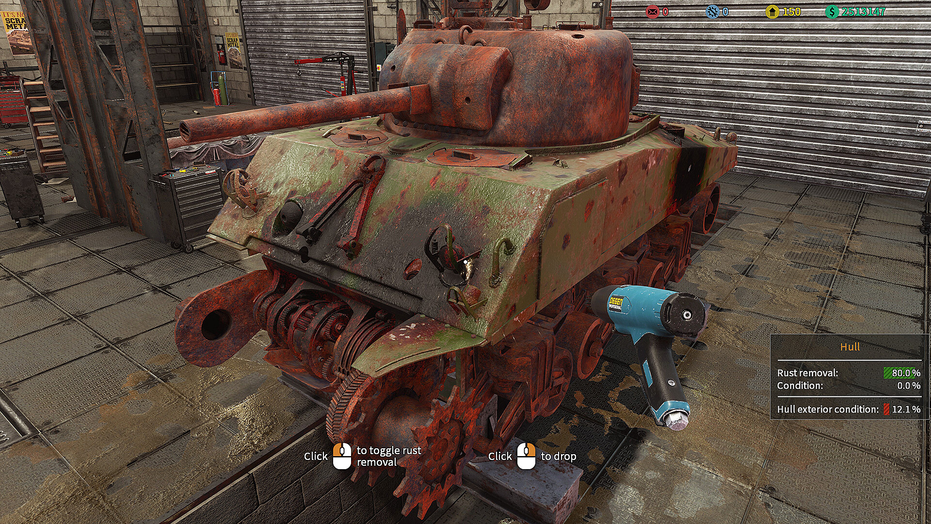 Tank Mechanic Simulator: Shermans DLC