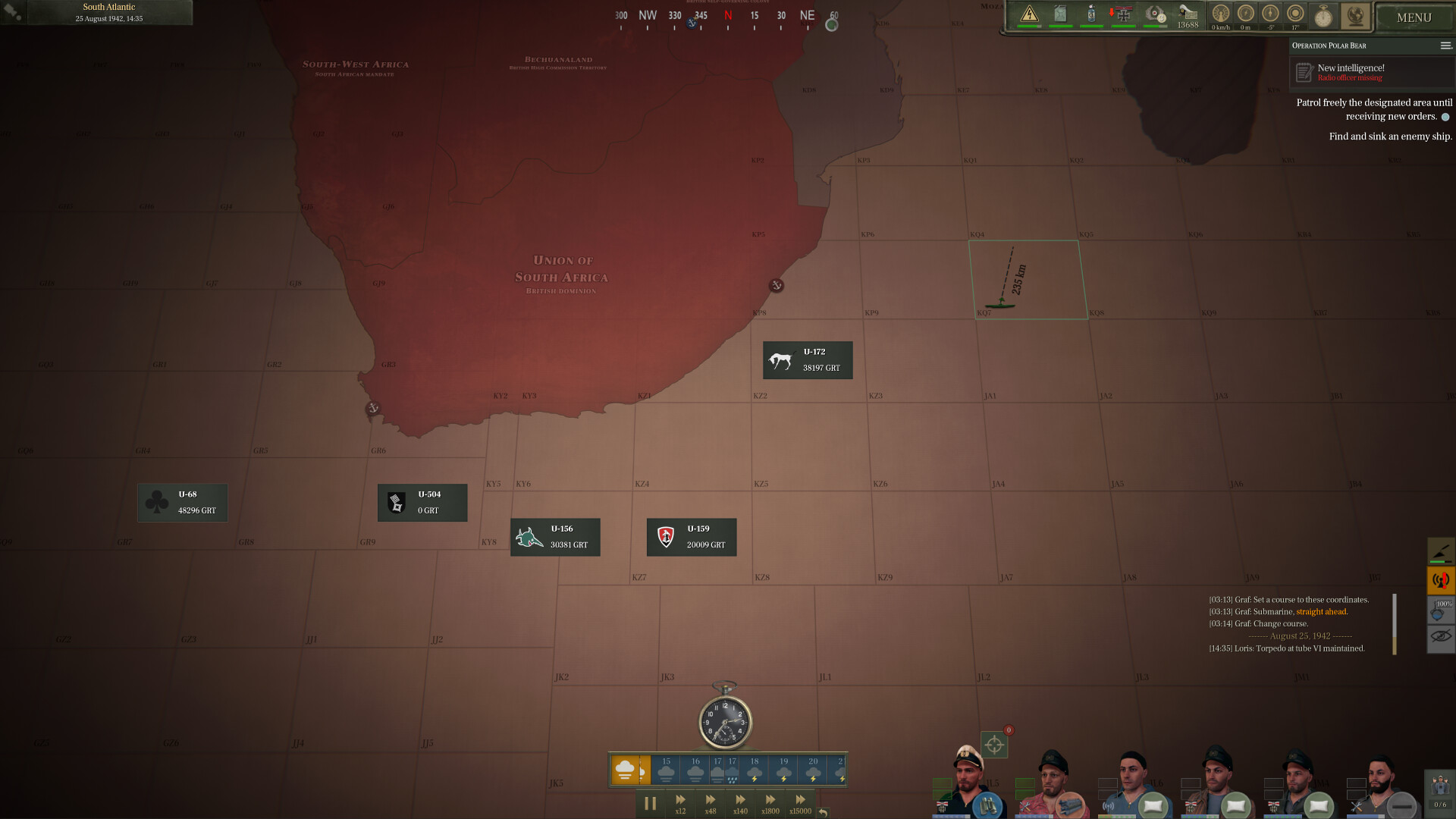 UBoat: Type IX – Distant Coasts