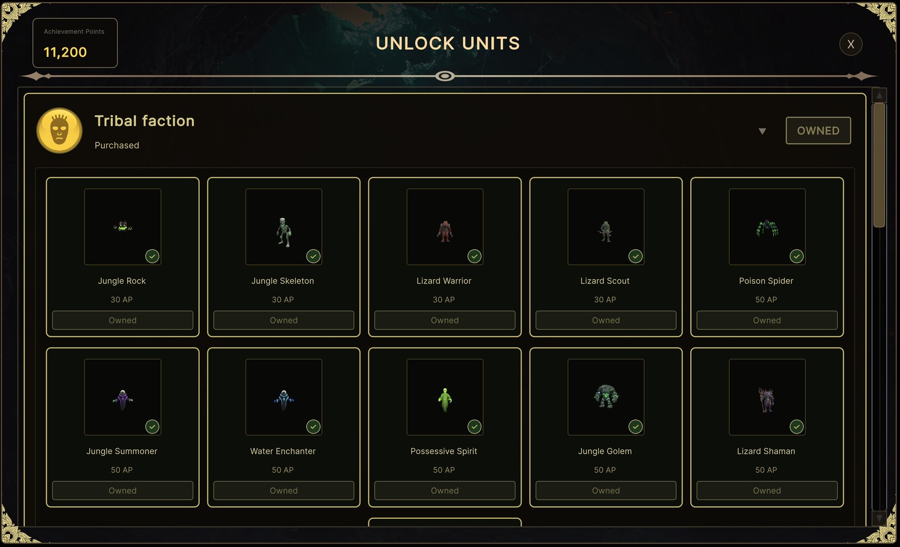 Age of Gods: Tribal Faction