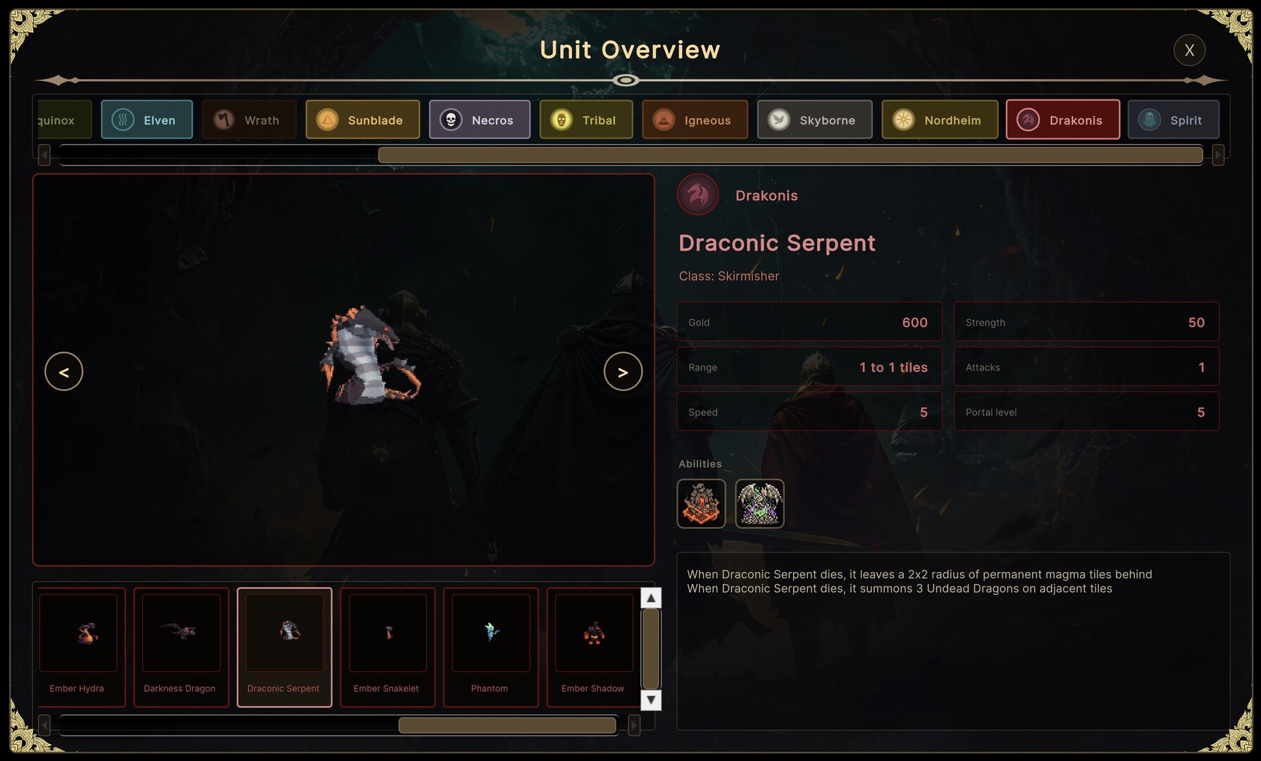 Age of Gods: Drakonis Faction