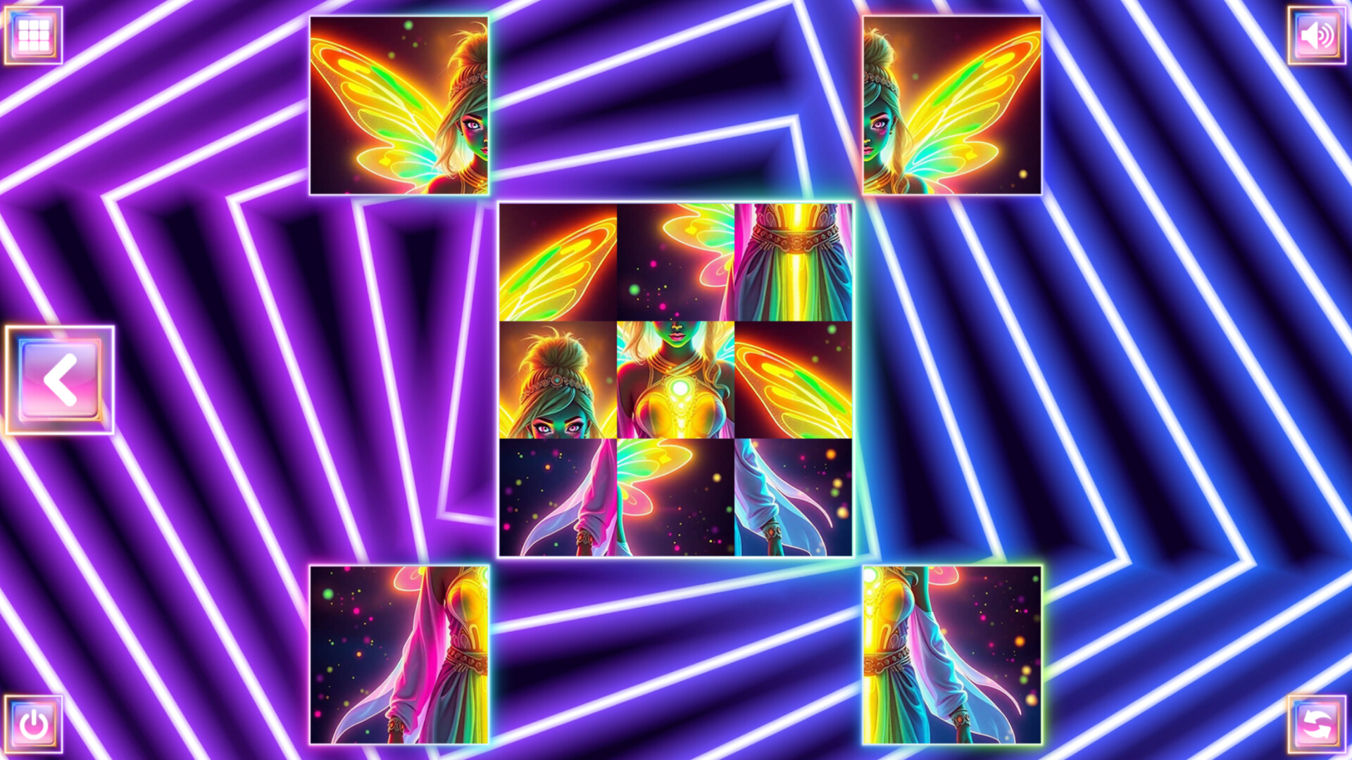Neon Fantasy: Fairies