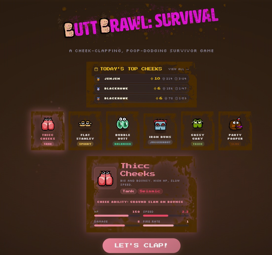 Butt Brawl: Survival