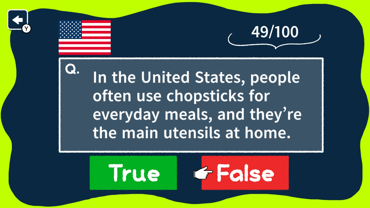 Amazing Facts World Culture True or False Quiz