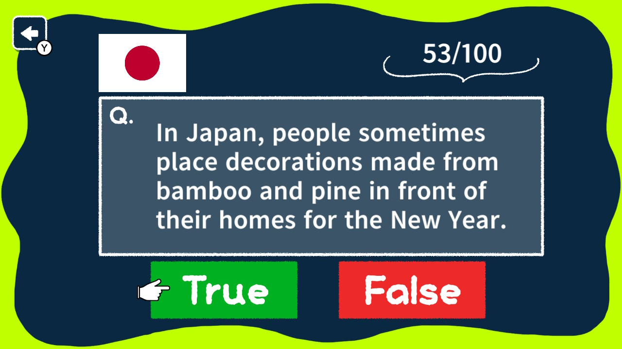 Amazing Facts World Culture True or False Quiz