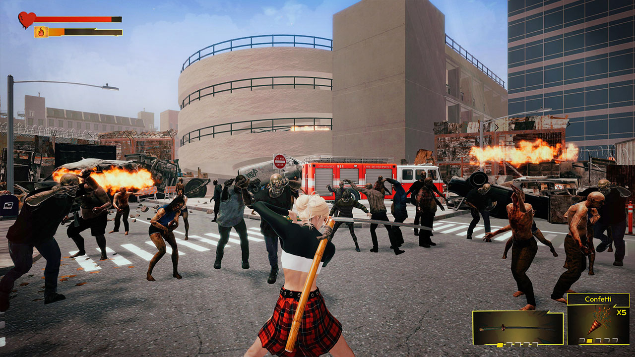 Cherry Girls vs. Zombie Carnage: Brutal Anime Kawaii