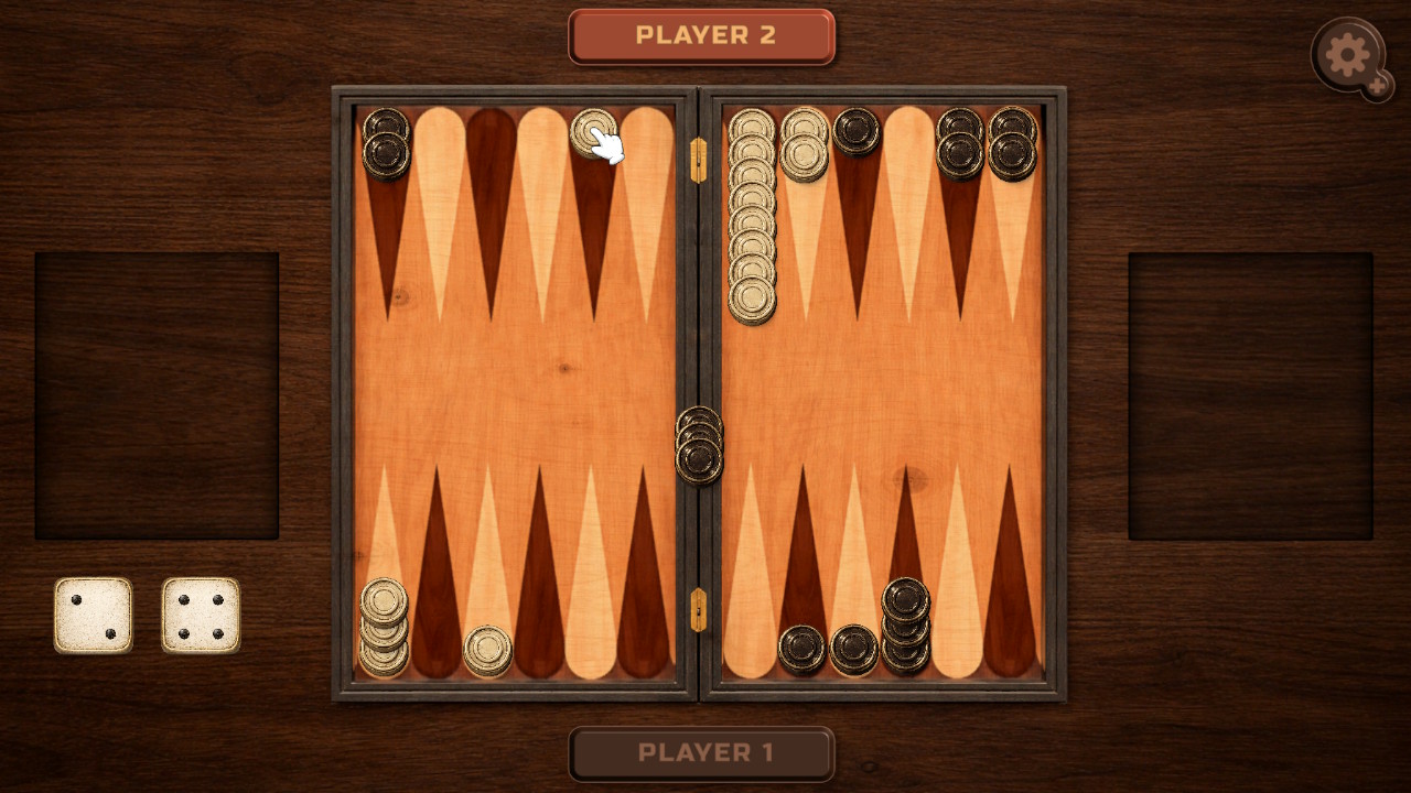 Antique Backgammon