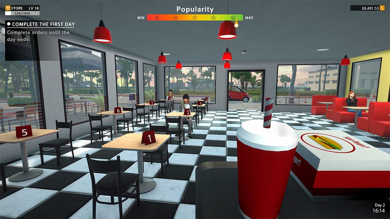 Food And Hotel Simulator Bundle: Road Cafe &amp; Motel Business &amp; Street Food