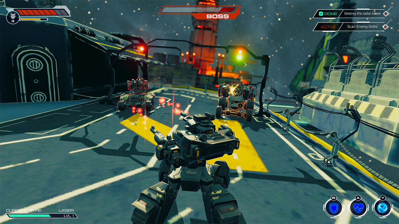 Mech Robot: Battle Shooter Warrior