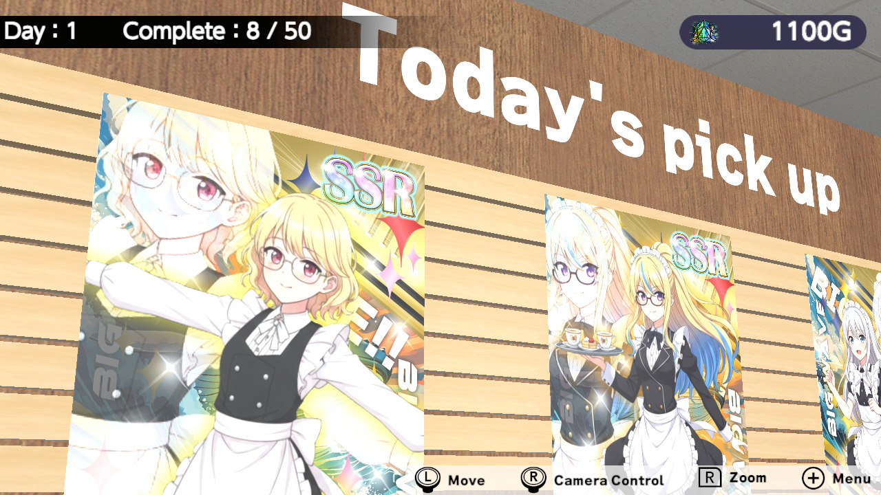 Maid Card Gacha: Collect, Display, Complete