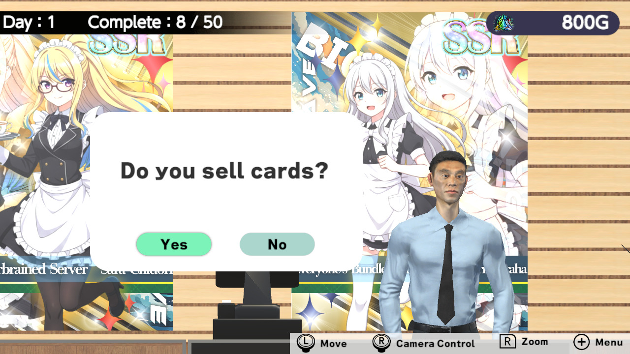 Maid Card Gacha: Collect, Display, Complete
